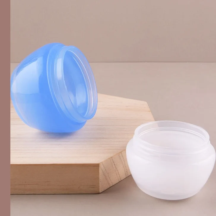 20g Leakproof Refillable Cosmetics Makeup Jars with Lids for Cream Gel Paste Plastic Small Travel Containers for Toiletries