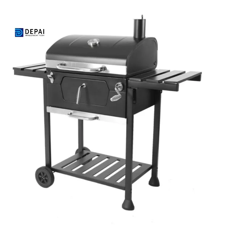 Foldable Design Outdoor Large Frying roasted Dual-purpose BBQ Grills