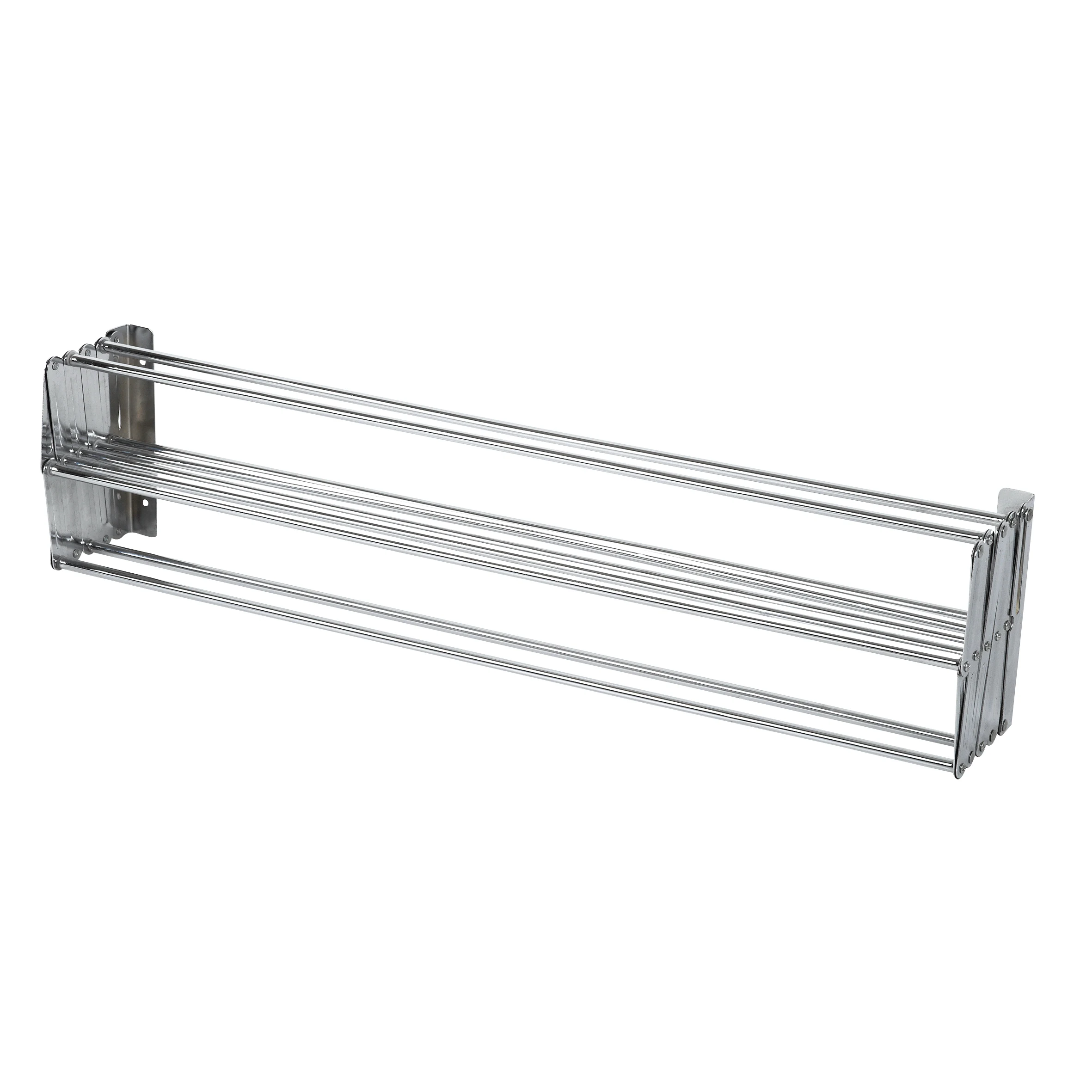 High Level Drying Rack on the Wall and Jeans Hanger Use in Outdoor  Clothes Rack Wall Mounted Extendable Towel Rack