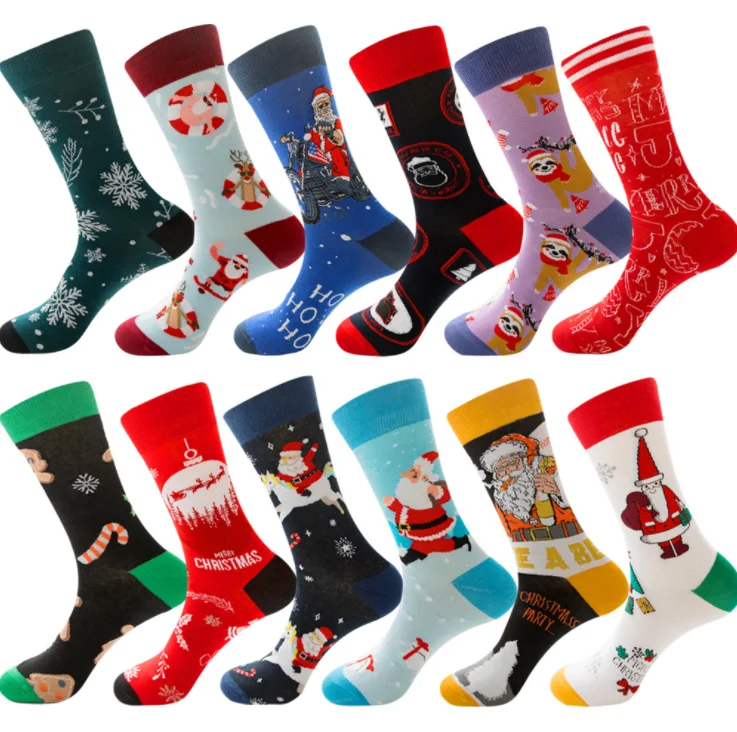 funny design cotton sock movie Stockings Master man cozy funy Casual crew custom logo women men
