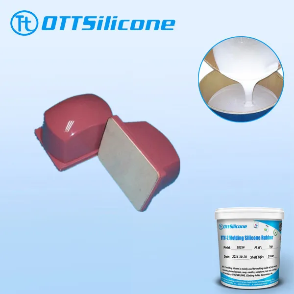 cheap price RTV-2 silicone rubber liquid for silicone pad printing