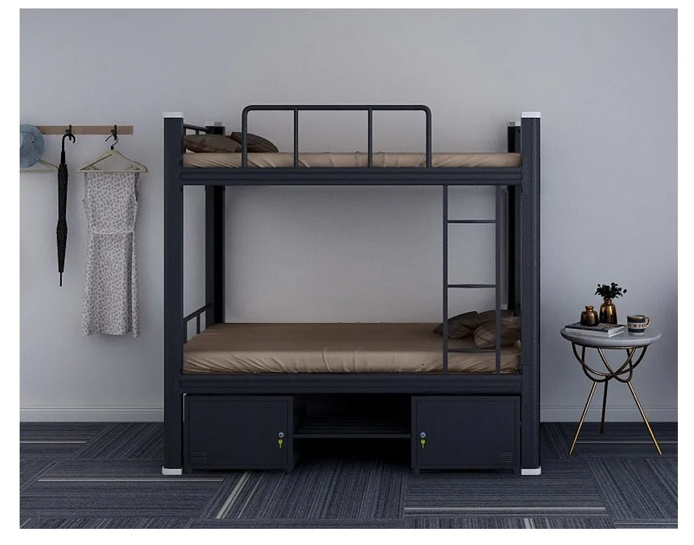 Cheap low bunk bed steel adult bunk bed metal bed bunk lit superpose hostel lit superpose metal