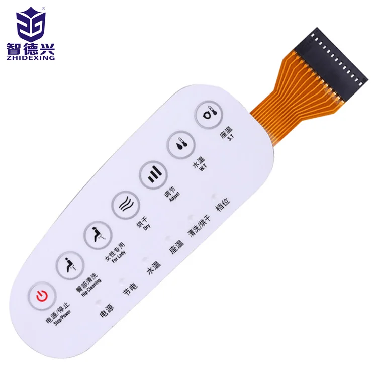 Hot sales waterproof fuel dispenser membrane switch panel
