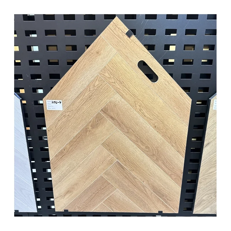Flooring factory direct sales high-end laminate herringbone floor star hotel scene