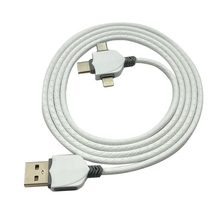 Behpex 10 футов/3 м USB C кабель 3 в 1 с Micro USB/Type для телефона 12/11 Pro/XR/Max/Samsung S10