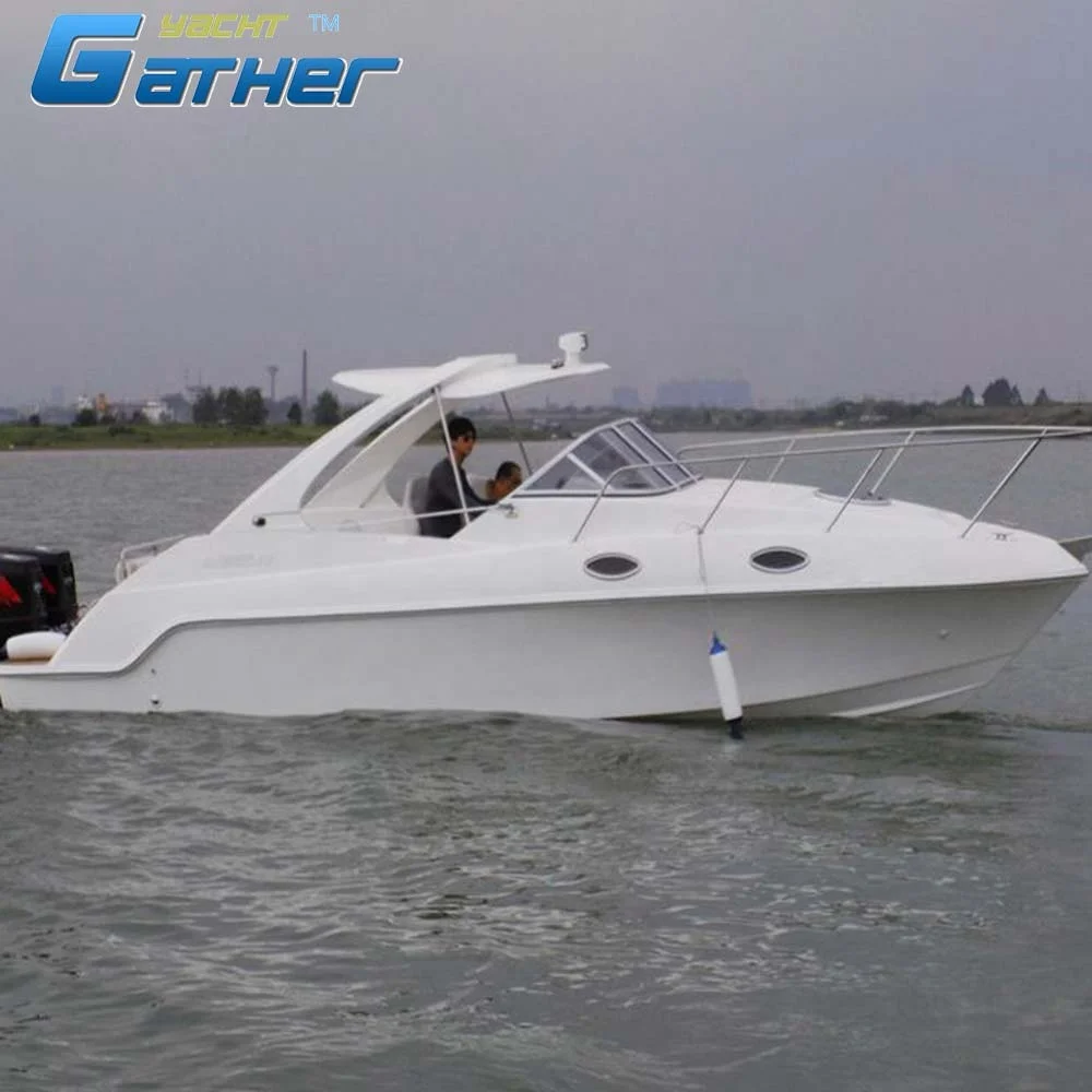 Hot sale 27ft frp cabin boat