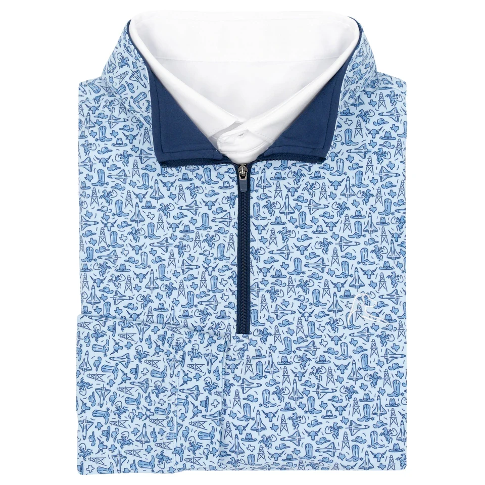 All Over Print Quarter Zip Pullover Golf Quick Dry 14 Zip Hoodie Pullover Mock Neck Golf Hoody Pullover For Men