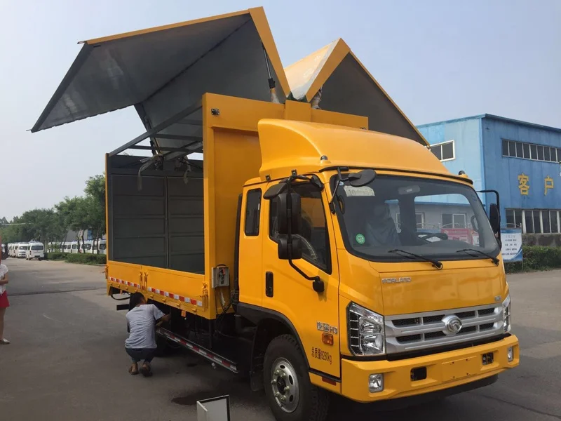 wingvan truck /wingvan box body