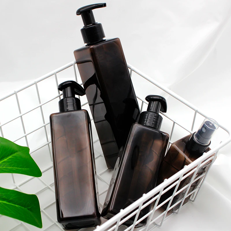 
PET Empty Sanitizer Bottle Beauty Packaging Hot Stamping Screw Cap Zhejiang Customized 120ml 200ml 250ml 300ml JAZZ 500ml JZ-602 