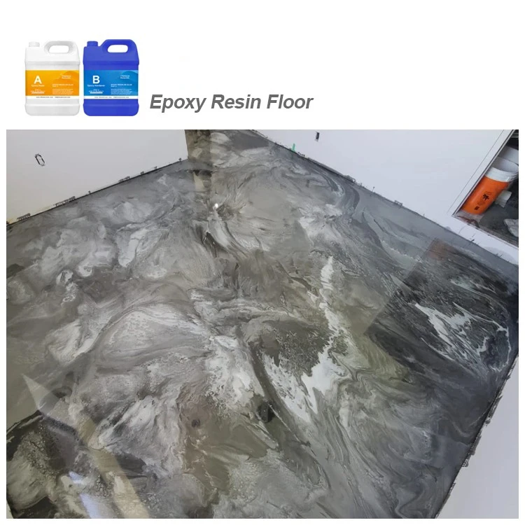 Gallon Bulk 3D Casting Glass Non-Toxic UV Resistant Clear Epoxy Resin Floor Hardener Resina Epoxi for Floor Coating