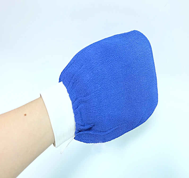 Amazon Top Seller Peeling Gloves Bath Exfoliating Tan Removing Beauty Bath Mitt Turkish Natural Viscose Exfoliating Glove