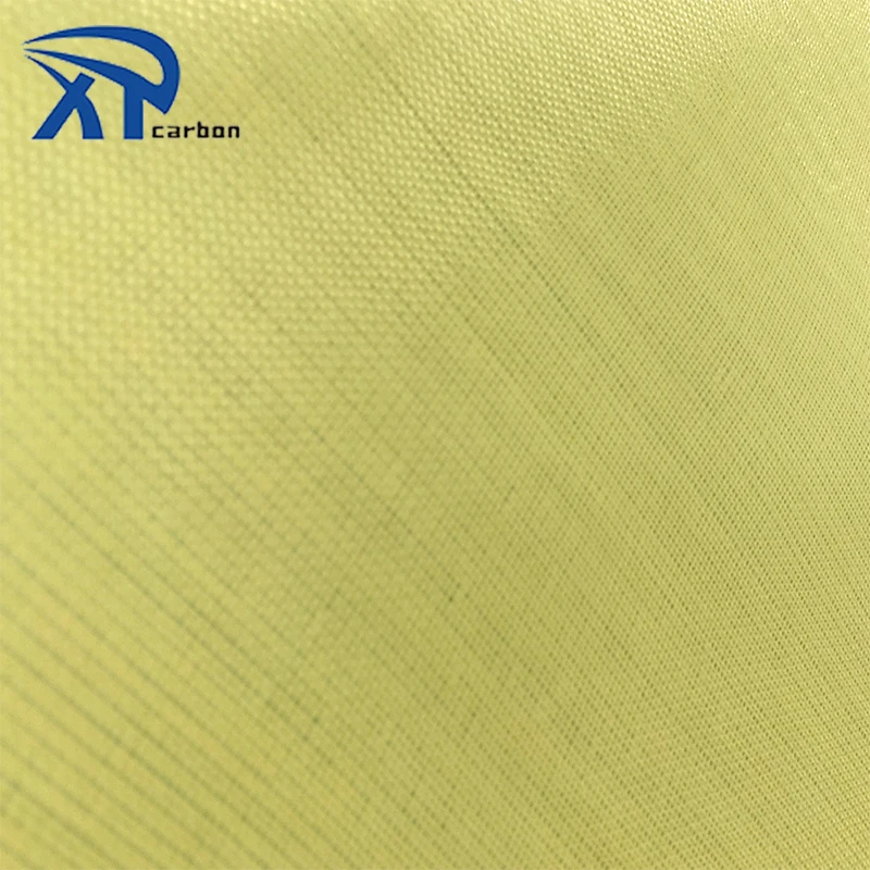 High strength kevlar fireproof fabric para Aramid Material Fabric Ud Aramid Fiber Fabric 200D60g