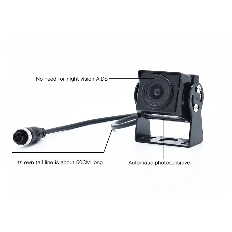 360 car camera 4CH Heavy Duty Truck Backup Camera Mobile DVR Monitor Surround View School Bus DVR Camera Security System