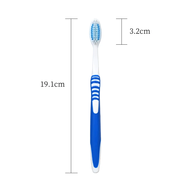 High Quality Nylon DuPont Bristle Toothbrush Floss Cleaning Home Use Adult Toothbrush Featuring Medium Bristles Silicone