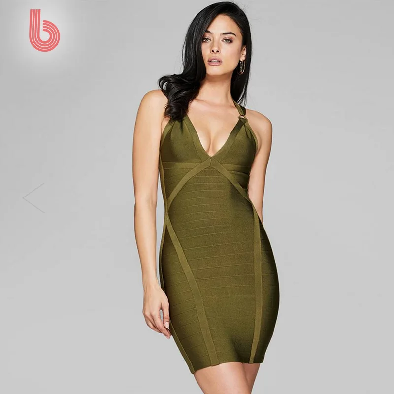 
vestidos ajustdsos cuello en V vestidos cortos sexy navidad ropa de mujer sexy 