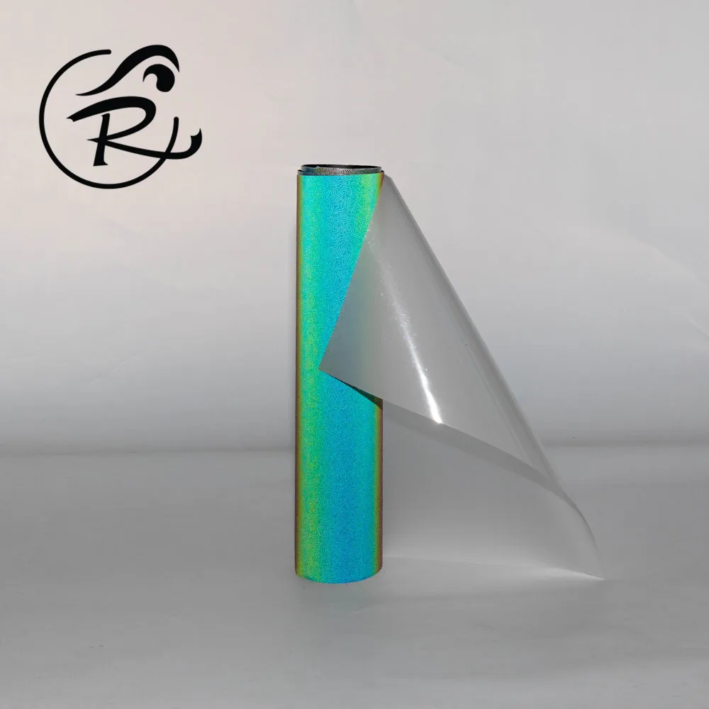 RFL059 luxury brand name logo reflective graph heat transfer vinyl film for women purse handbags shoes textile