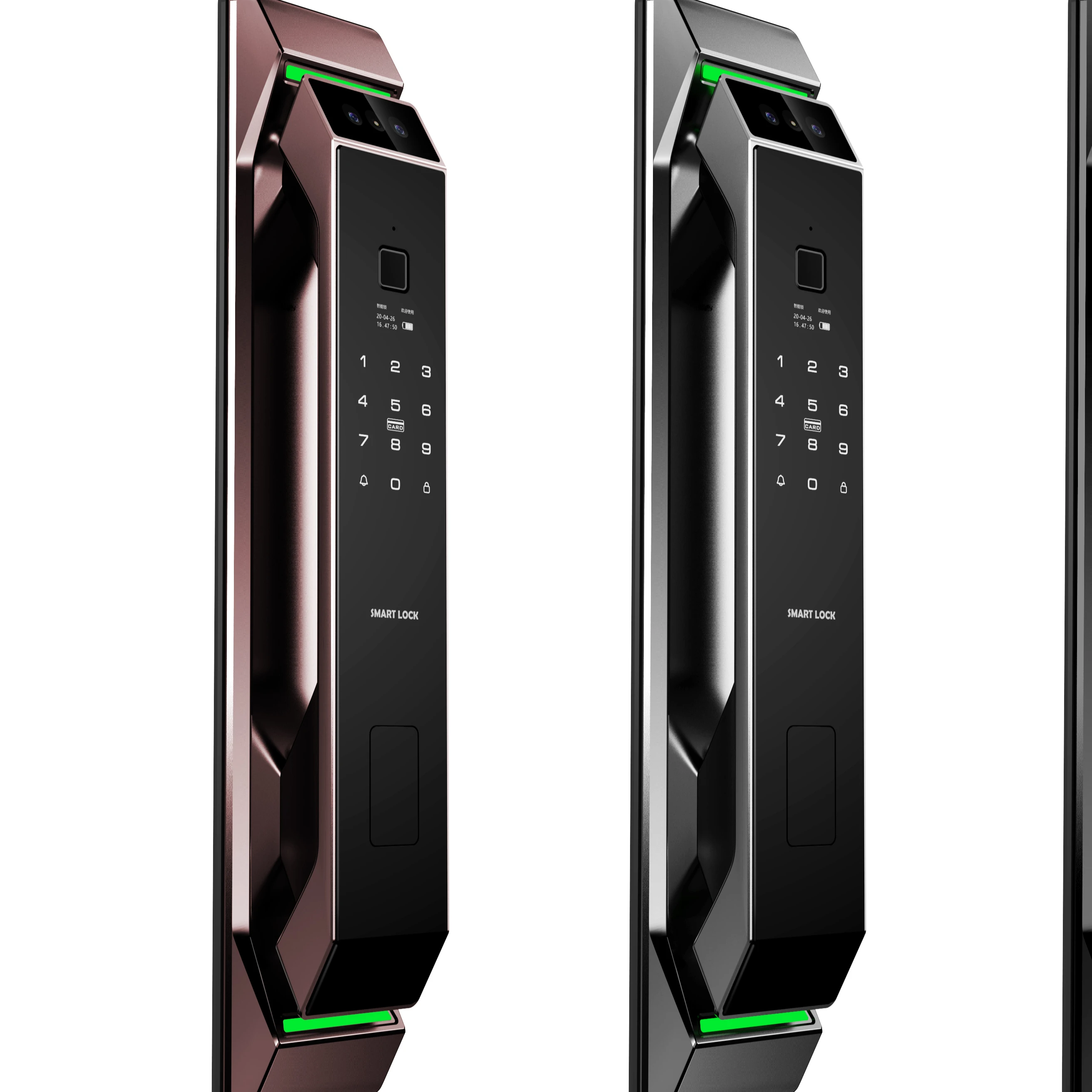 Quote BOM List Stainless Steel Door NFC Smart Electronic Lock For Glass Doors