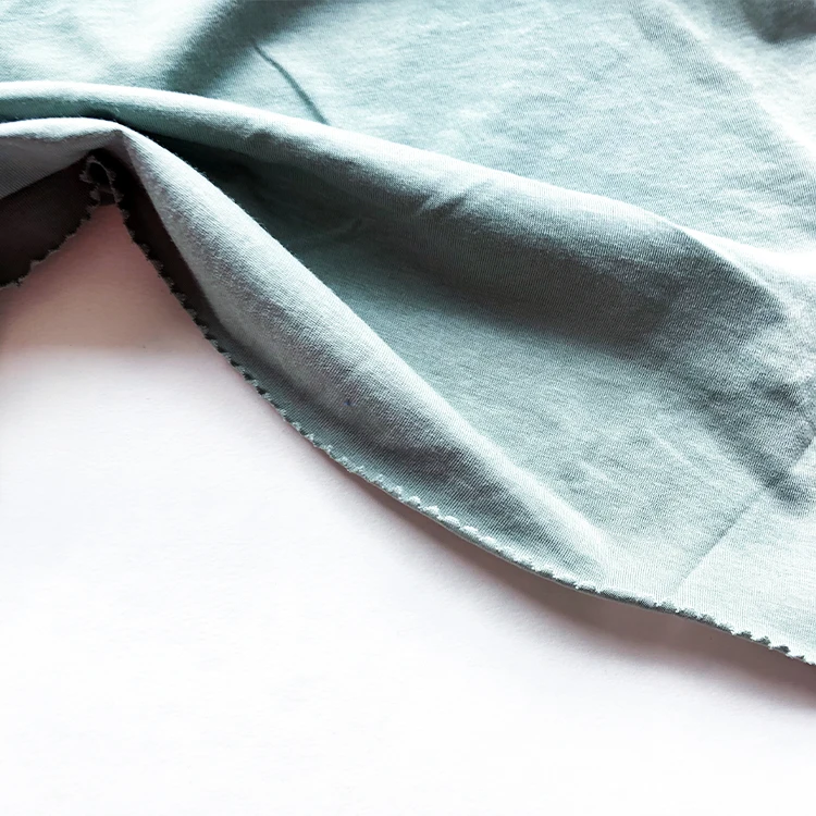 High Quality Eco Friendly 100% Cotton Fabric T Shirts Cotton Fabrics For Baby Clothing Wholesale