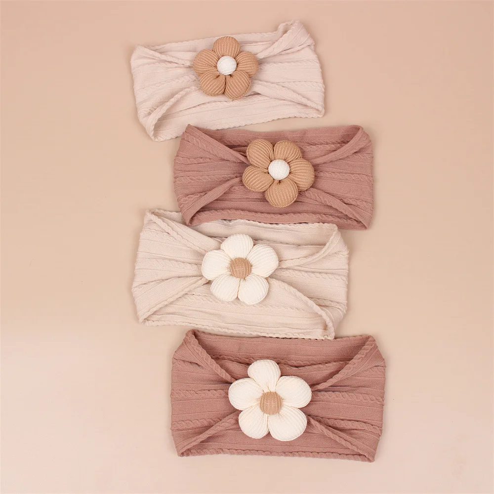 Hair Bow Kids Turban Infant Newborn Soft Headband for Babies Knot Cute Head wrap