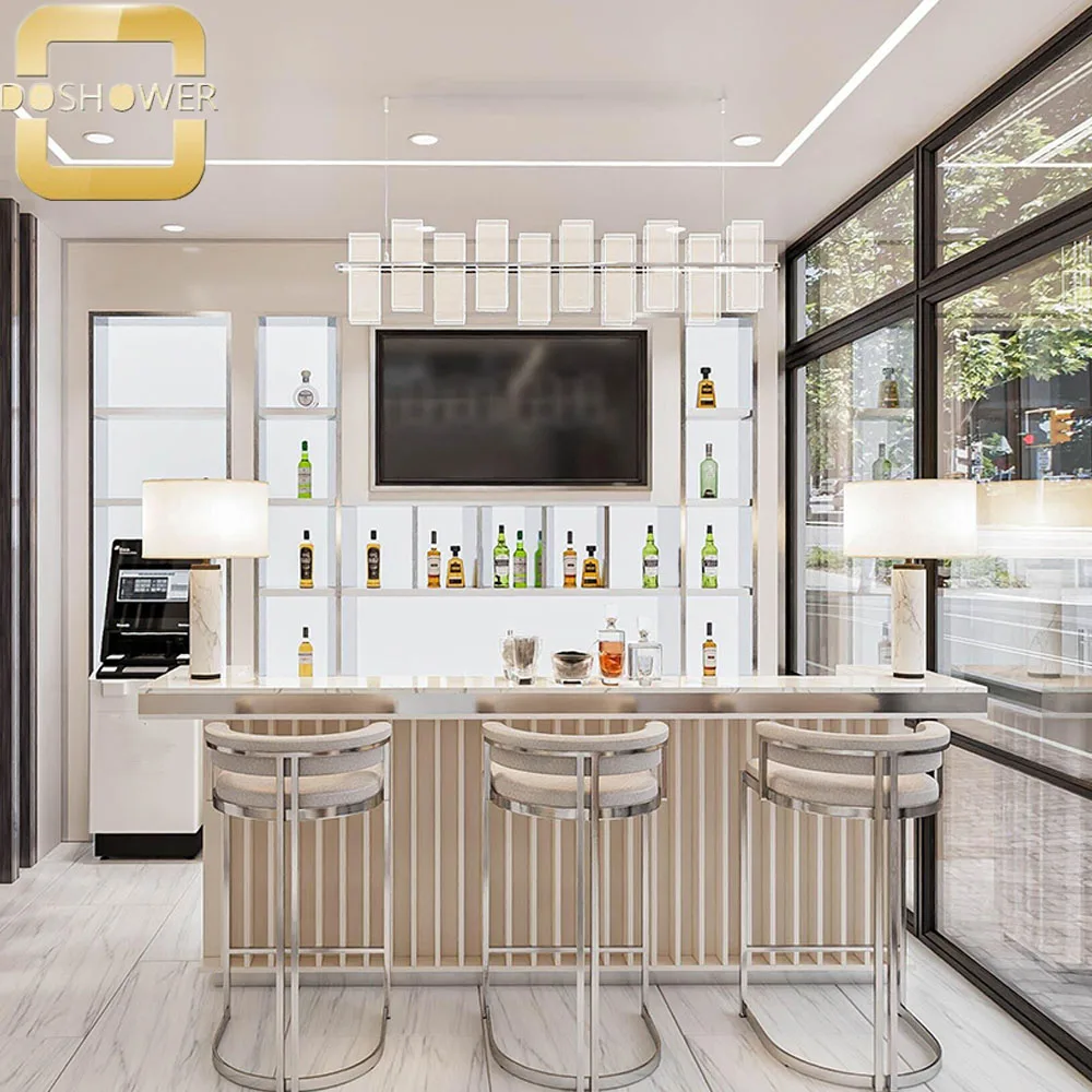 Pedicure salon waiting sofa factory for manicure salon chair with bar table of nail salon equipment bar chair