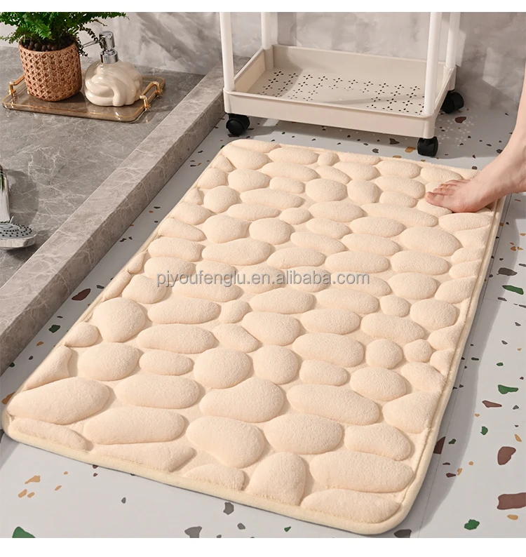 Коврик для ванной из кораллового флиса