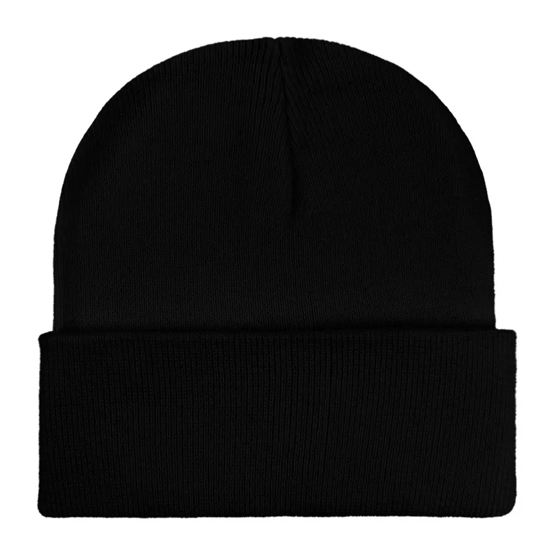 Оптовая продажа теплые трикотажные зимние шапки Gorros с индивидуальным логотипом простые акриловые длинная шапочка