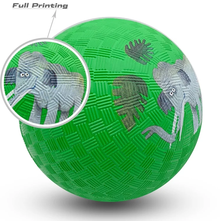 FVB OEM super bounce junior rubber promotional toys playball soft inflatable playground ball