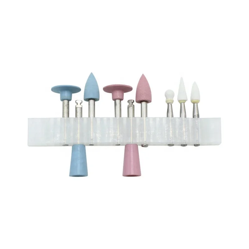 Dental material instrument composite polishing stone RA0309 kits assorted Dental Prophy stone coloring New dentist use