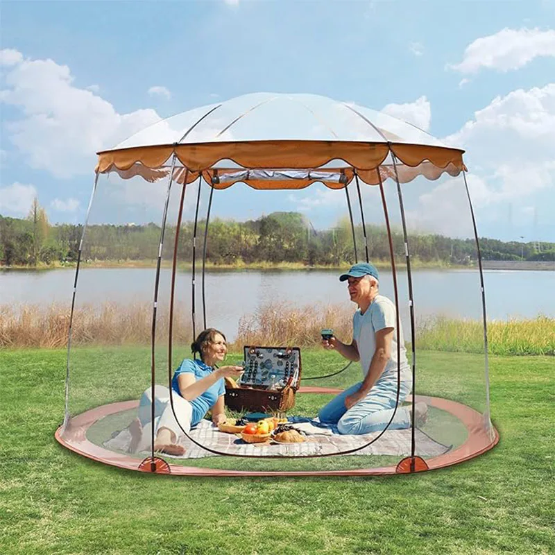 Protection From Cold Wind Snow For Outdoor Backyard Patios Screen House Room Dining Igloo Bubble Clear Pvc Tent For Outdoor