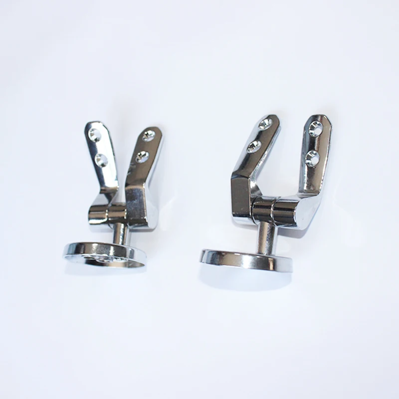 High Quality Modern Style Quick Release Zinc Alloy Toilet Seat Hinge Bottom Mounting For Hotel Use