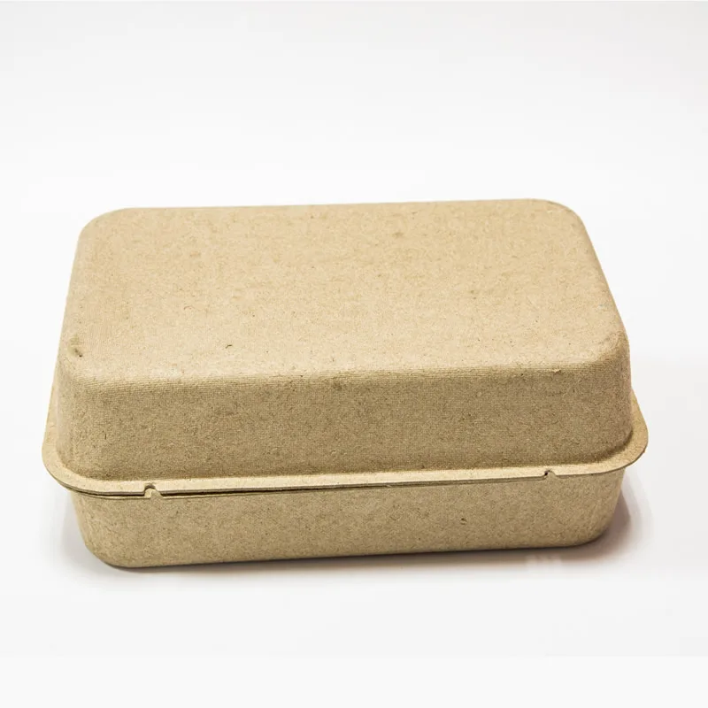 OEM  Hot Selling Disposable and Biodegradable Pulp Soap  Box Packaging/Industrial Molded Pulp Packaging