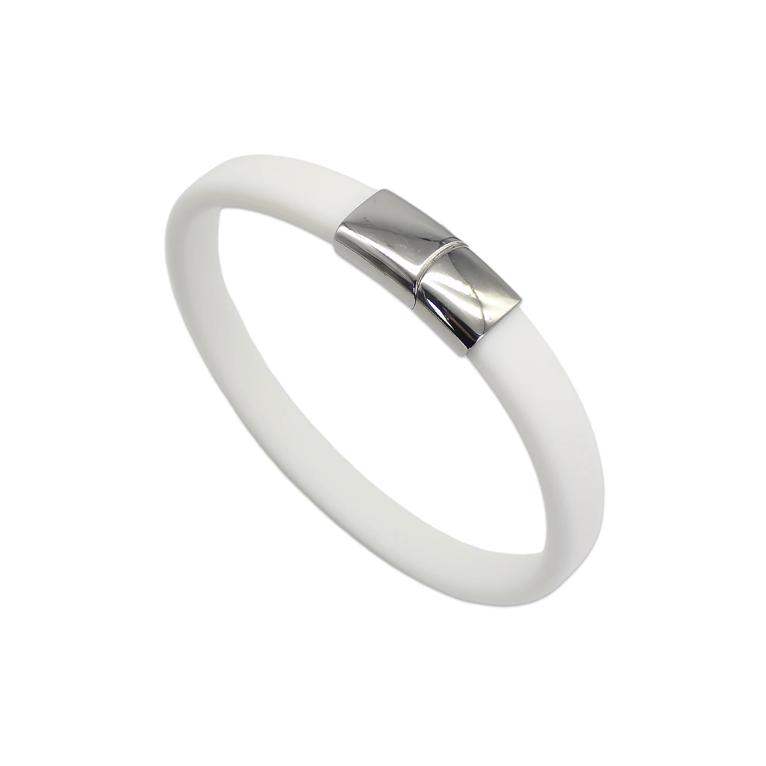 Eco Friendly silicone football star wristband customized cheap country silicone bracelet with metal clip and OEM logo