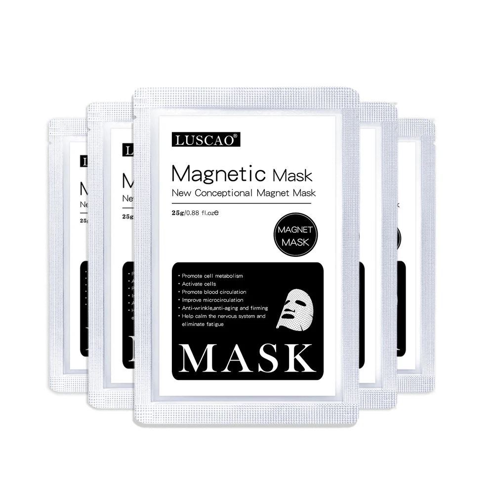 Private Label Moisturizing  Anti Aging Hydrate Activate Cells Mineral Organic Face Magnetic Mask