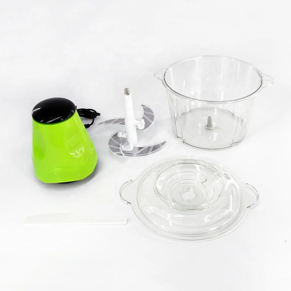 2L/3L пластиковый кухонный комбайн Электрический измельчитель Набивочная машина для приготовления пищи Мясорубка