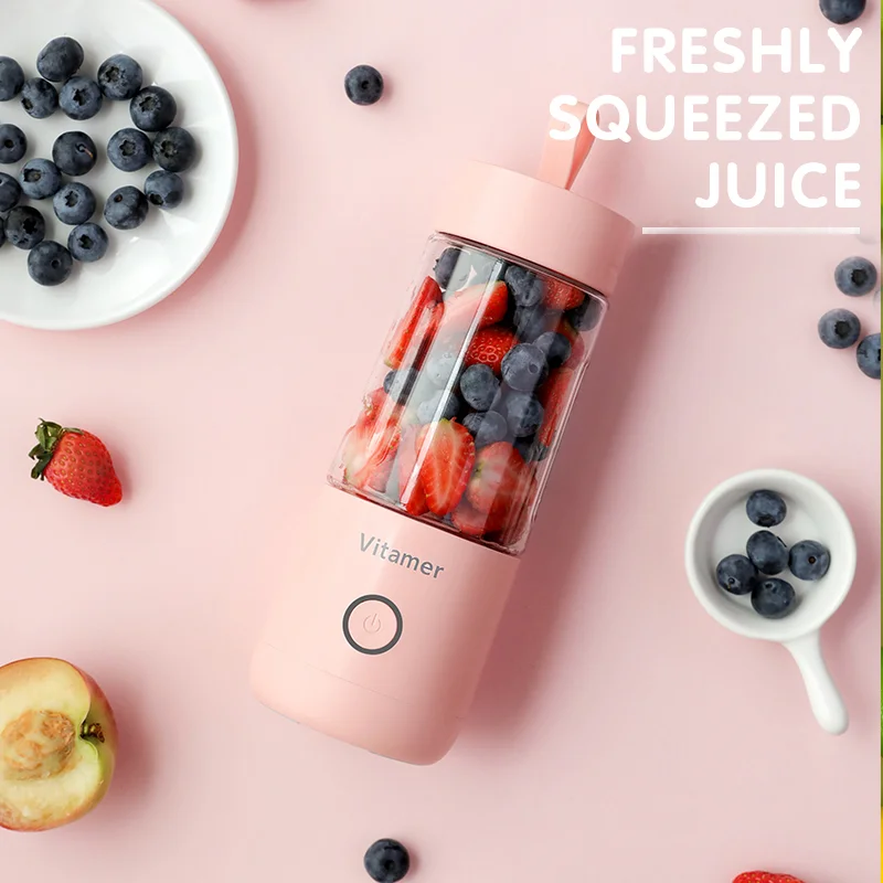 Top Selling 2022 electric rechargeable mango lemon orange juicer machine fresh juice portable electric my blenders bottle