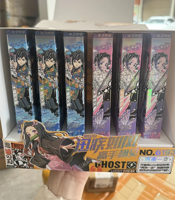 23 Styles 24PCS/SET Genshin Impact Jujutsu Kaisen Genshin Impact Miku Blue Lock Haikyuu Surprise Blind Box Toys Pens for Student