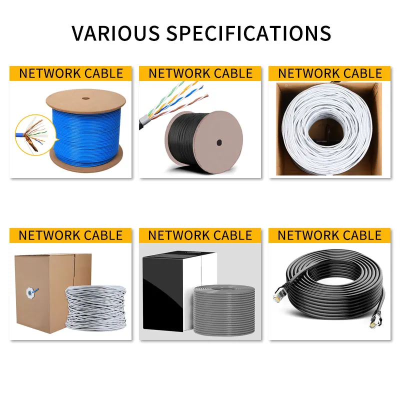 Popular Design Utp 6 Sftp Ethernet Ftp Lan Cat 5 Cable Wire D-link Roll Outdoor Cat6 305M PVC 100%bare Copper Cat6,cat 6