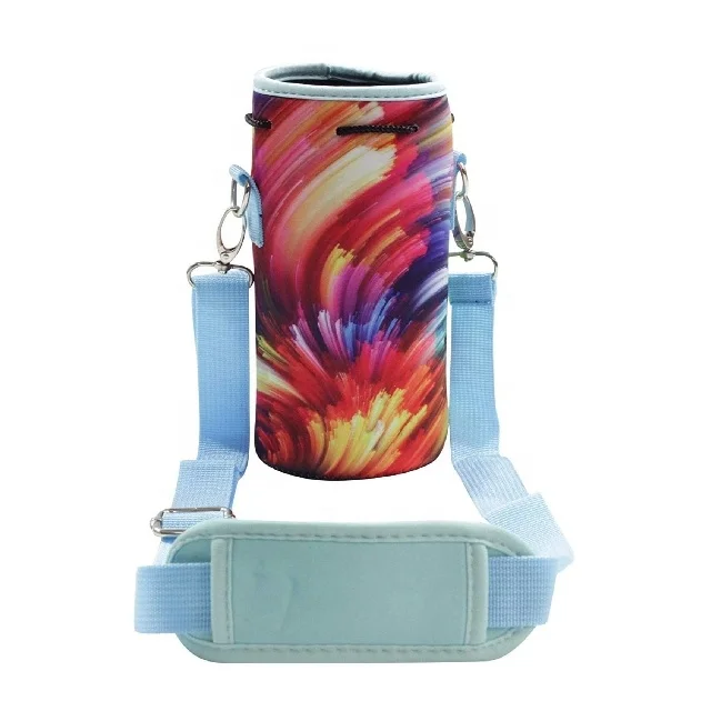 Personalized Neoprene Neck Strap Comfortable Beer Can Coolers with Lanyards