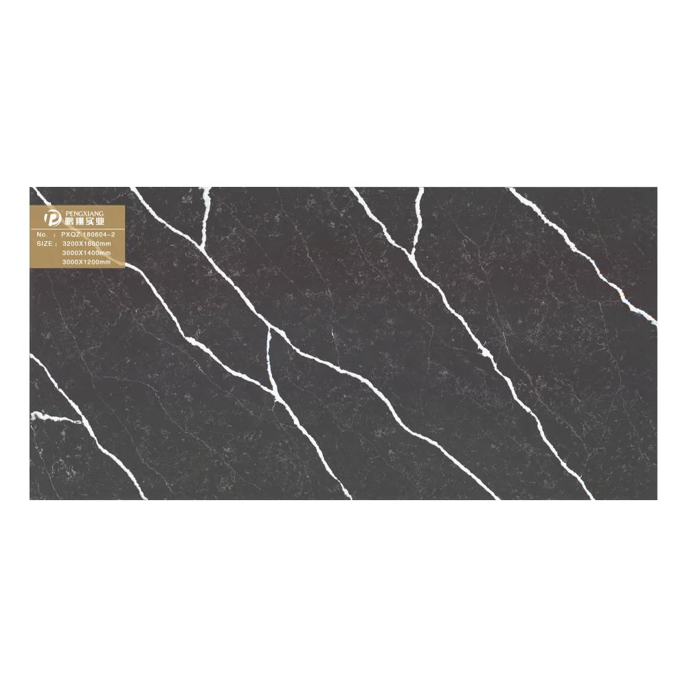 PXQZ180604-2 Artificial Counter top Slab Countertop Kitchen Stone Quartz Slab