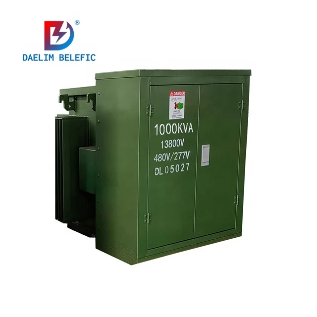 2250KVA 800v /600v three phase oil type Pad-mount Transformer