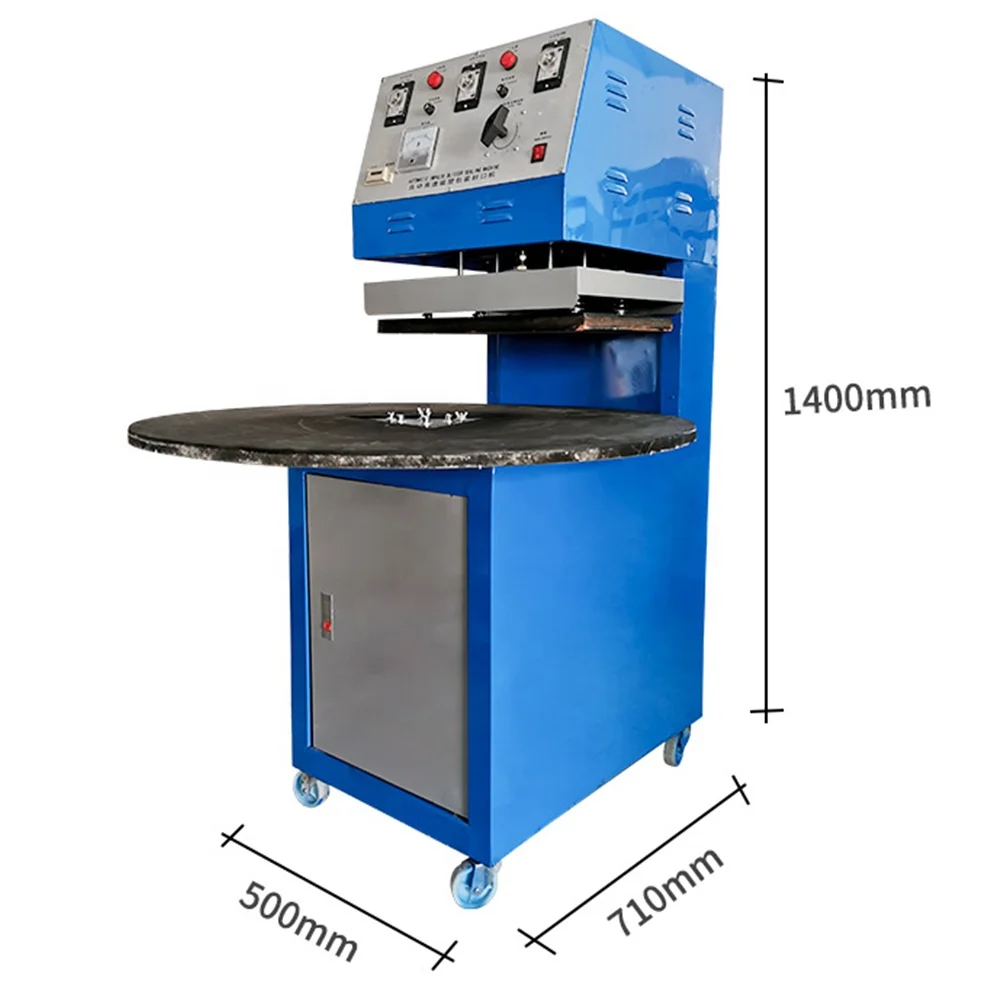 Semi-automatic rotary blister packing machine