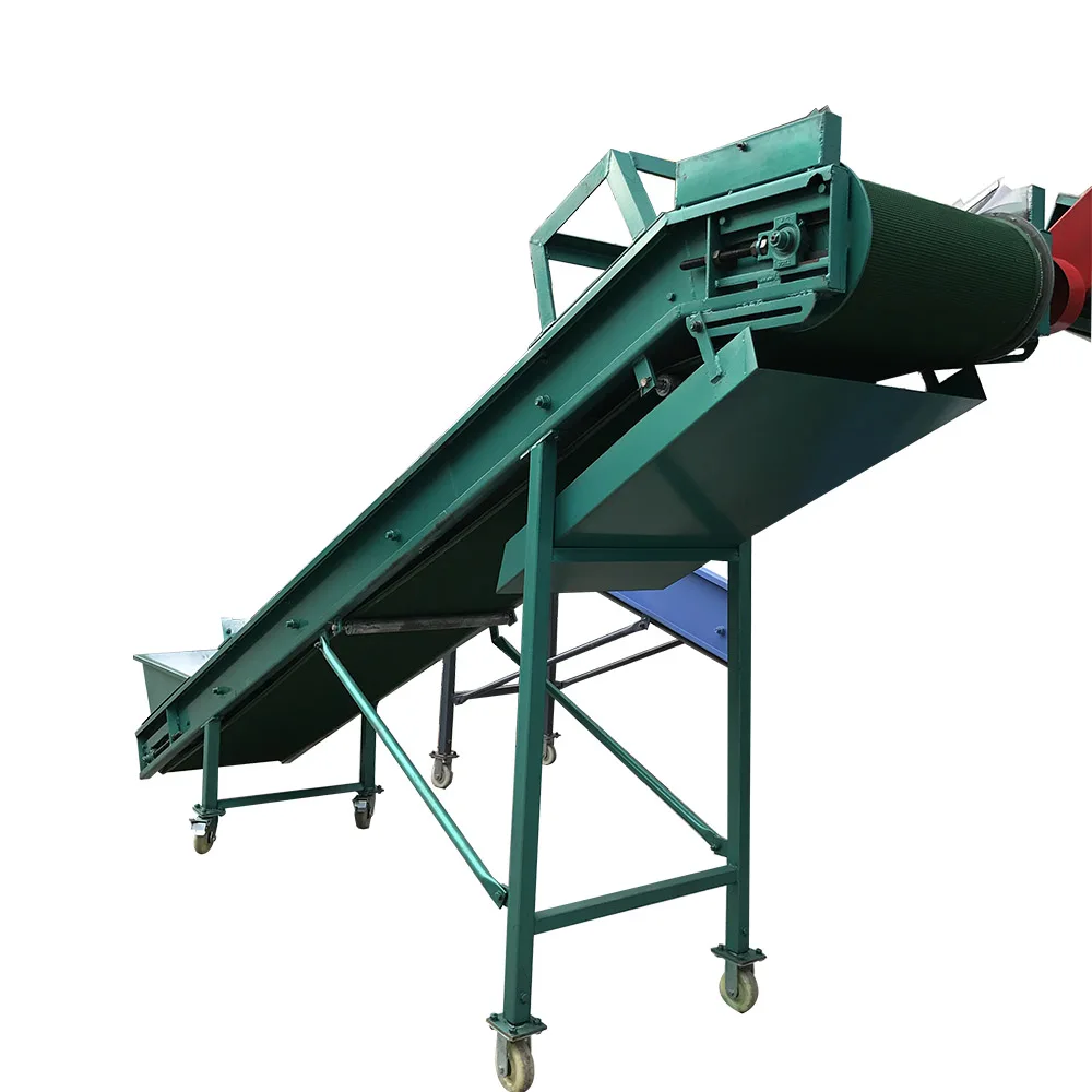 Magnetic Separator Belt Rubber Conveyor Belt Food Conveyor Grain Conveyor Belt High Capacity Heavy  Loading