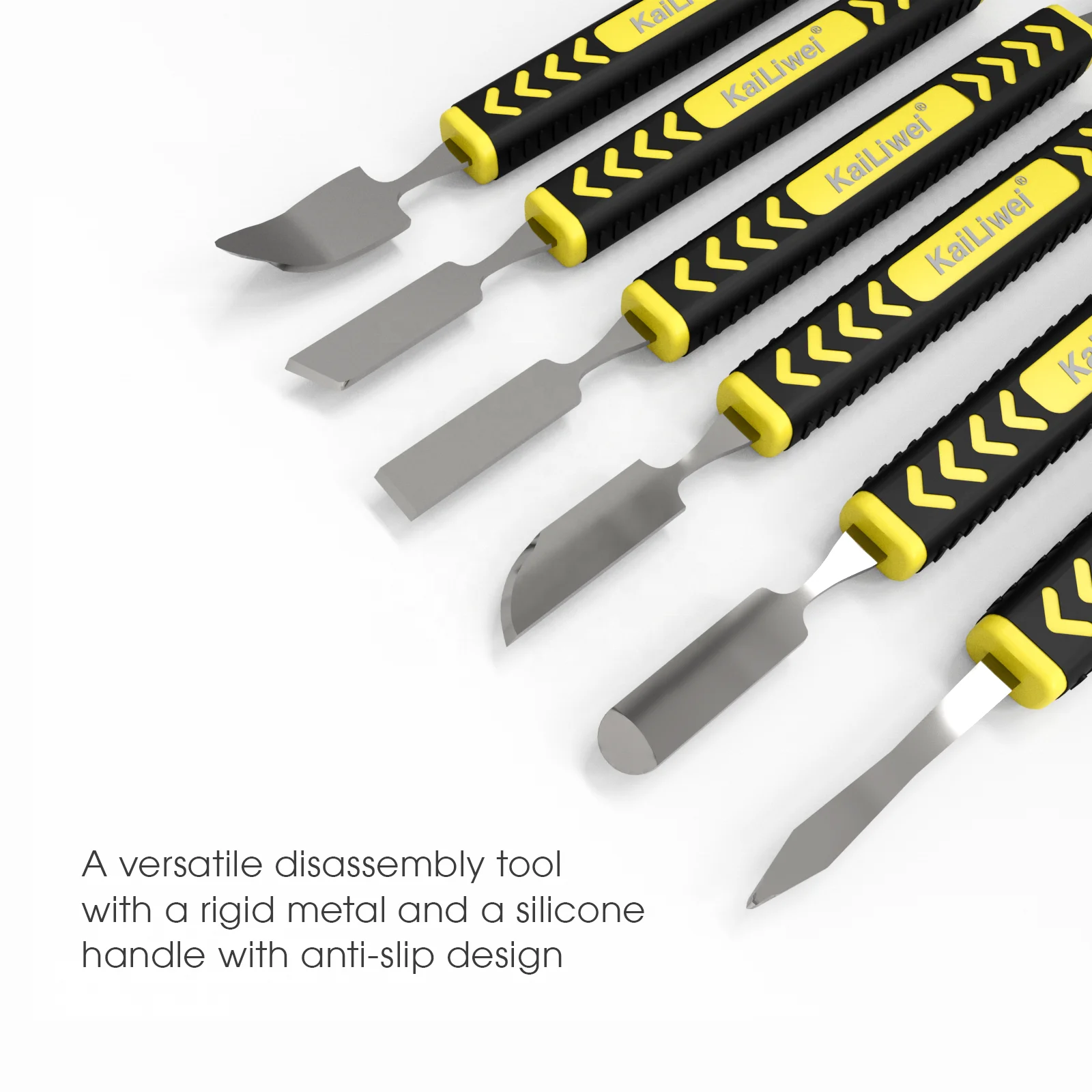 Metal Spudger 6pcs Set Small Pry Opening Hand Tools Kit For Mobile Phone Home Appliance Repair Disassemble Tools