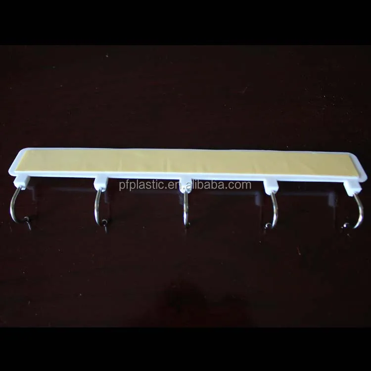 Heavy Duty self adhesive clothes hanger hook rack plastic towel hook