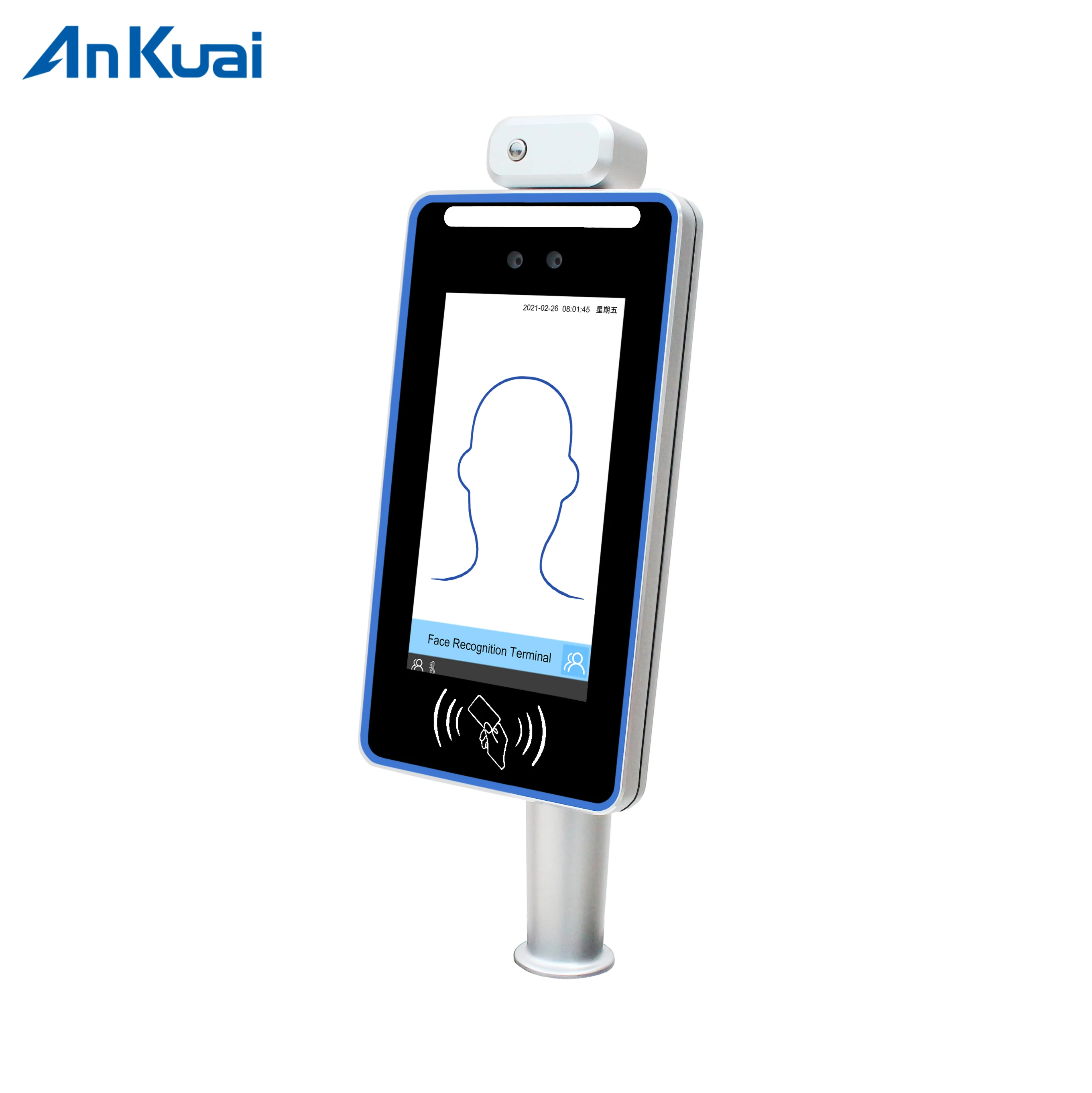  Body High Temperature Humidity Sensor Access Control Face Recognition Case Thermocouple Camera
