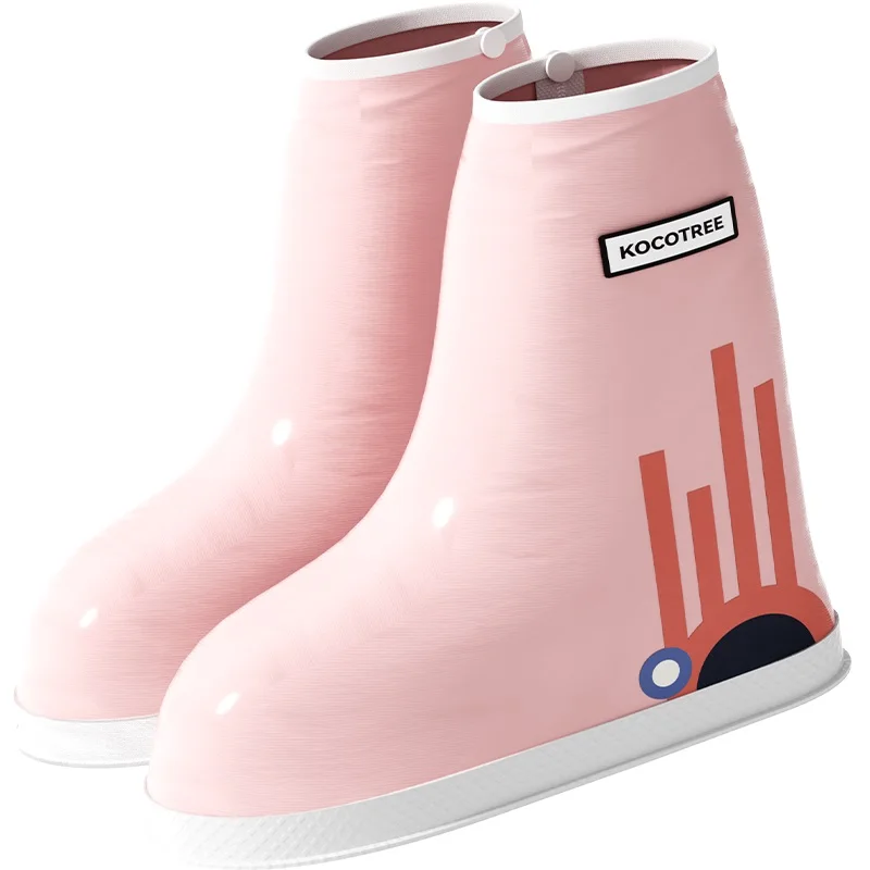 SUNBORN Children Recyclable Reusable Rainproof Anti-slip Washable Rain Shoes Cover