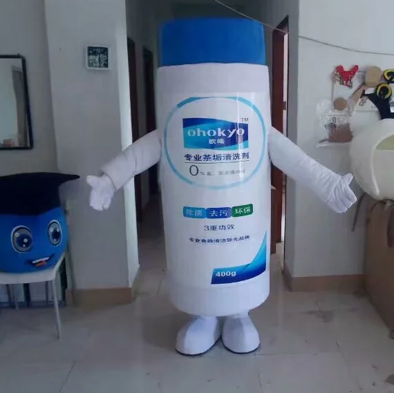 Client own design custom Beer bottle cup mascot costume