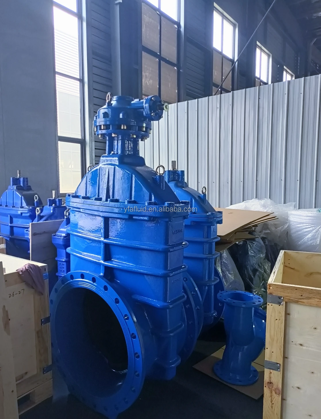 YFA DIN3352  F4/F5 BS5163 High Quality Gate Valve Industrial Ductile Iron Large Diameter Gate valve