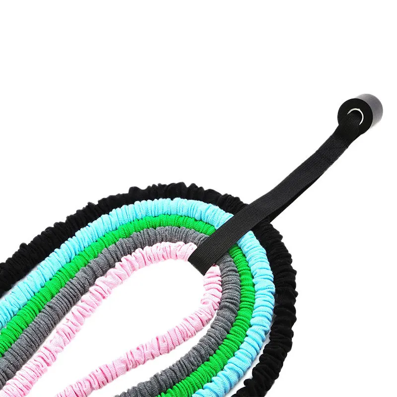 v1032 Natural Rubber Chest Expander Elastic Tube Set Fitness Resistance Band Latex Ring Tension Sheet Belt