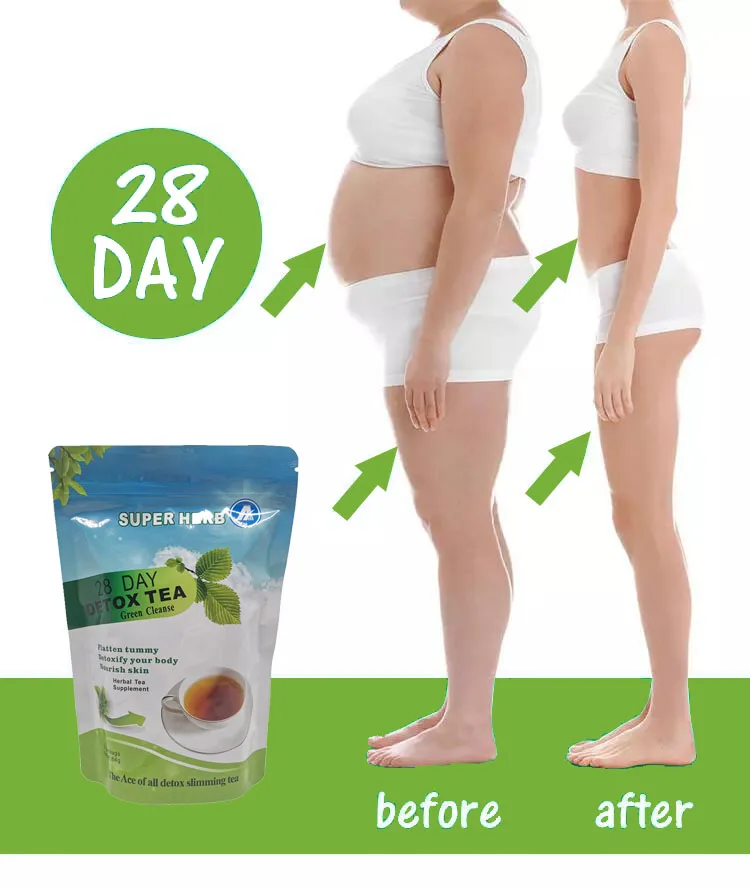 Customization 28/14 Days Detox Flat Tummy Tea Chinese Traditional Herbal Diet Fit Tea Flat Tummy weight loose tea